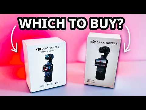 Thumbnail for DJI Osmo Pocket 3 and 4: Which One to Buy Right Now?