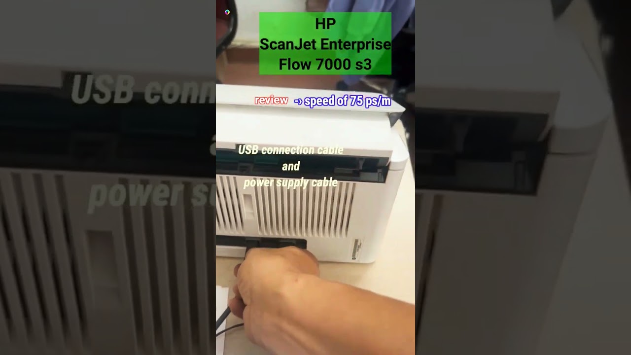 Сканер HP7000 s3 — скорость сканирования 75 страниц в минуту 