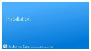 Exchange Sync 2016 Installation