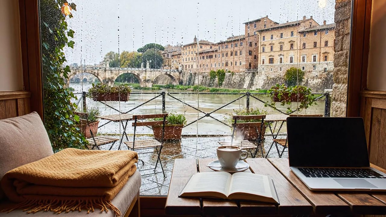 Winter Morning Jazz Coffee ❄️ Relaxing Piano & Cozy Coffee Shop Ambience for Study & Work