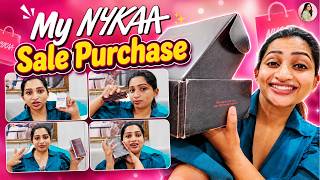 Everything I ordered from Nykaa sale | Nakshathra Nagesh