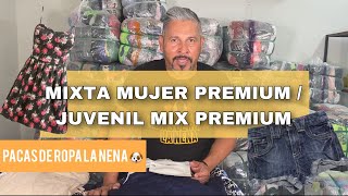Paca Mixta Mujer Premium / Juvenil Mix Premium Etiqueta Código Verde 