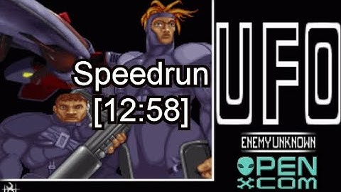 X-Com: UFO Enemy Unkown Speedrun  [12:58] PB Any% (openxcom)