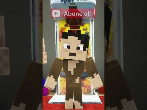 Boks Makinesi vs Minecraft Parodileri 😂 - Minecraft #shorts