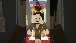 Boks Makinesi vs Minecraft Parodileri 😂 - Minecraft #shorts