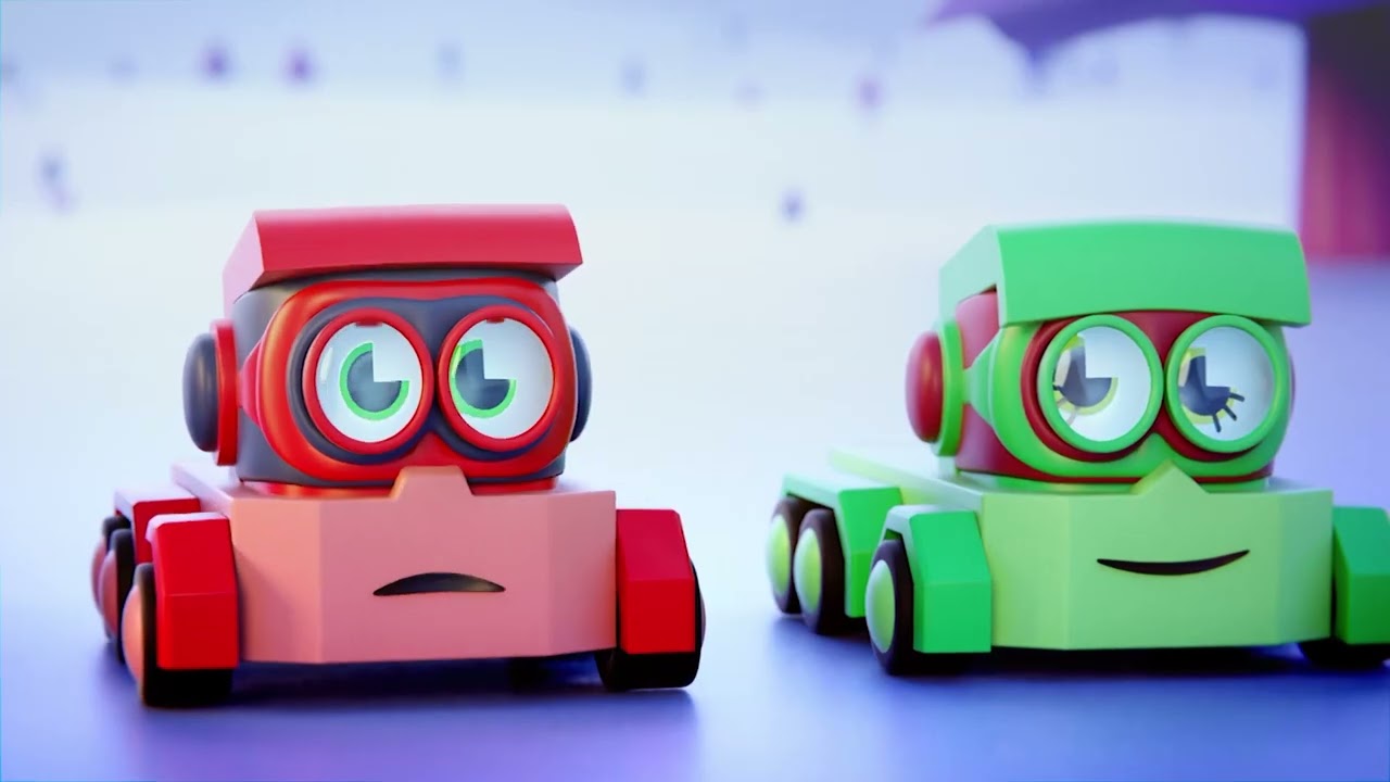 TRUCK GAMES - 公路交通规则😱 儿童有趣的卡通