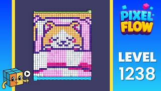Pixel Flow Level 1238 Walkthrough Solution