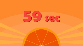 59 Second Timer (Basic Orange)