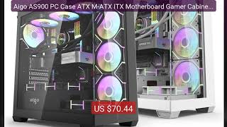 Aigo AS900 PC Case ATX M-ATX ITX Motherboard Gamer Cabinet Double-S... — Top Rated 2026 | Buy Now!