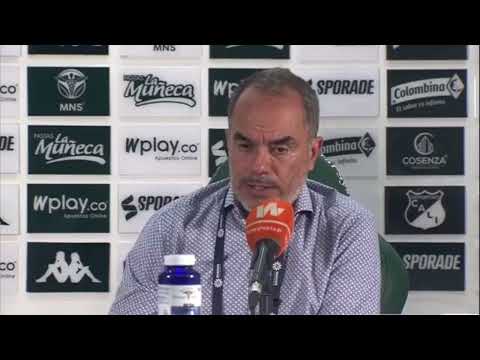 La rueda de prensa de Jaime De La Pava y Andrés Andrade tras la derrota del Cali ante Once Caldas.