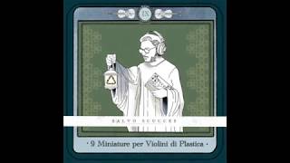 9 miniature per violini di plastica
