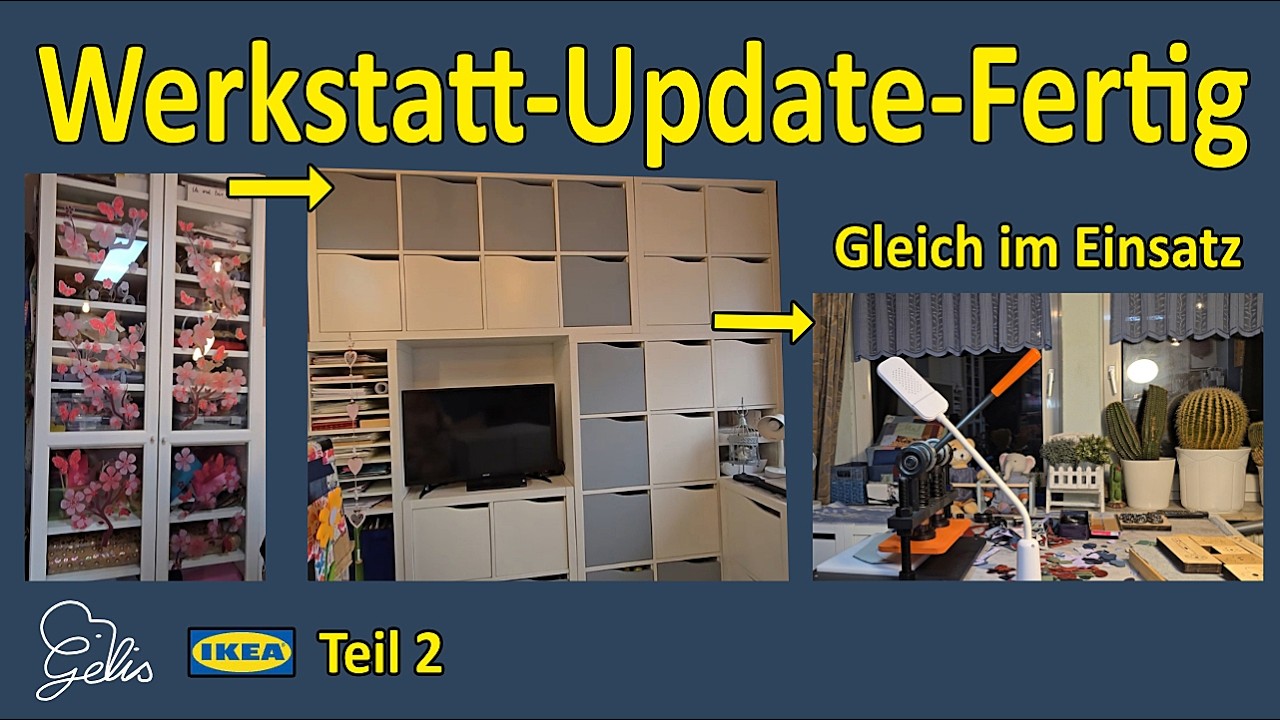 Werkstatt-Tour: Mein neues Leder-Reich ist fertig! 🛠️ | Umbau Teil 2 | Ele & Gelis Leder DIY