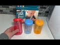 The First Years Squeeze & Sip Toddler Straw Cups - Squeezable Transition Sippy Cup with Silicone Str