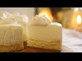 天使のふわふわレアチーズケーキの作り方・レシピ Non-Baked Cheesecake recipe｜Coris cooking