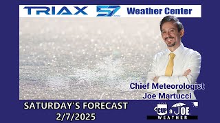 The Jersey Shore gets another wintry mess | Saturday, 2/8/2025 Weather Forecast
