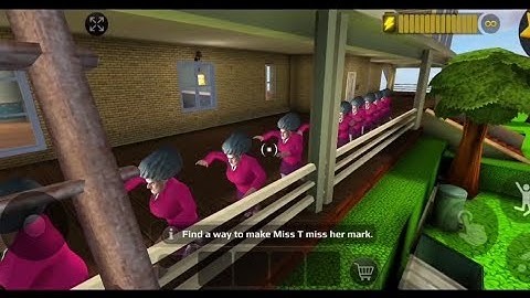 #Scary Teacher 3D mod Menu Android iOS Playing Against Miss T gameplay new update