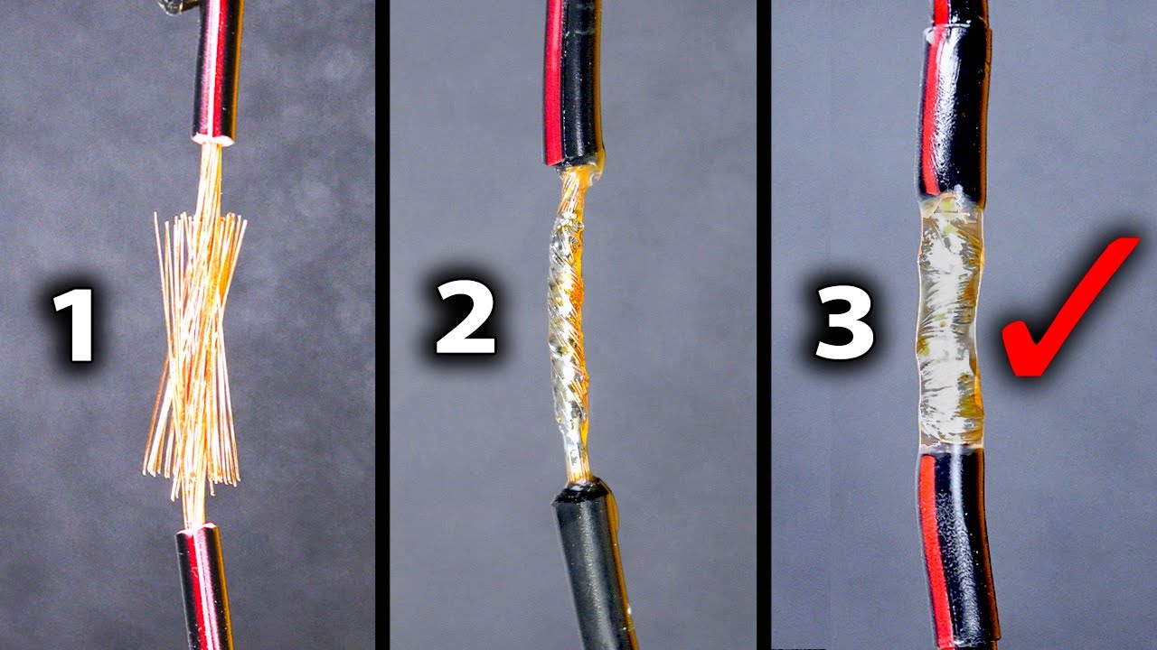 Can you solder a 26 gauge wire (right) with 28 gauge wire (left)? :  r/electronic_circuits