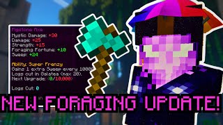 The Foraging update is finally coming out... (Hypixel Skyblock)