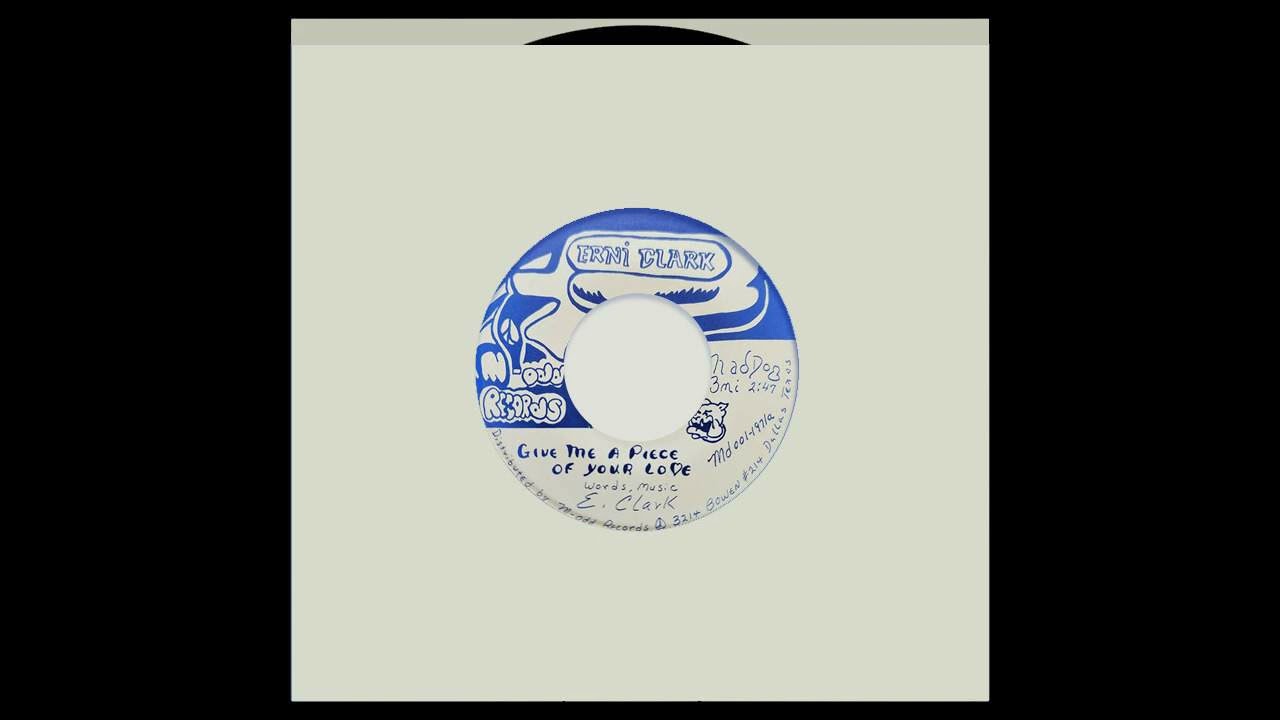 Erni Clark - Give Me A Piece Of Your Love [US] Soul, Jazz, Easy Listening (1971)