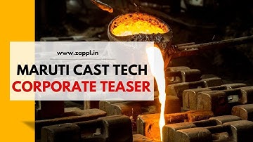 Maruti Cast Tech | Corporate Teaser Video | Casting a Better Future | Send Casting Foundry Video