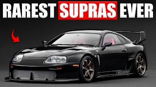 10 RAREST Toyota Supras EVER MADE!