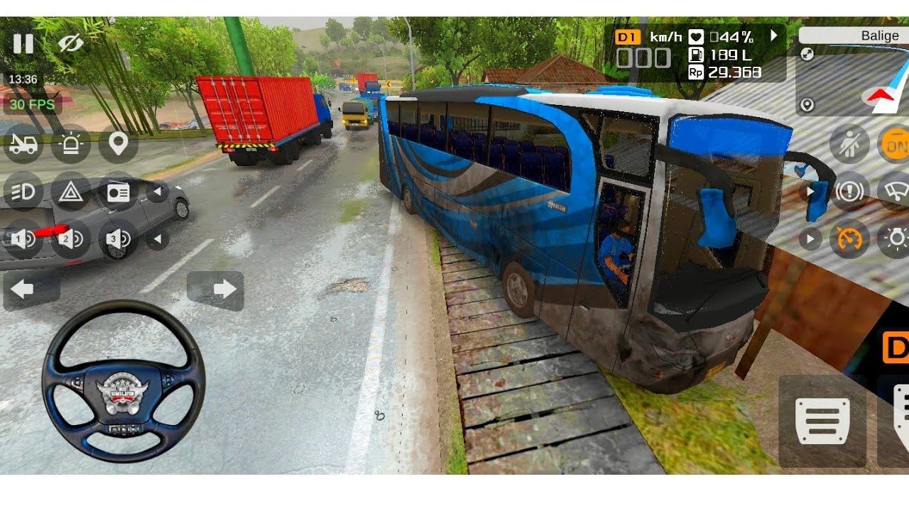 Extreme Bus Simulator 2026 - Indian Offroad Bus Driving Games - Bus Game Andriod Gameplay