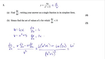 Edexcel Maths C3 June 2016 Q2 Quality Maths