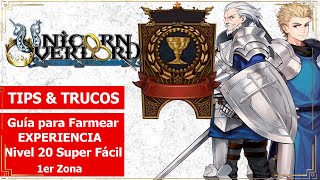 Unicorn Overlord | Tips & Trucos | Guía para Farmear EXP y Honores - 1er ZONA