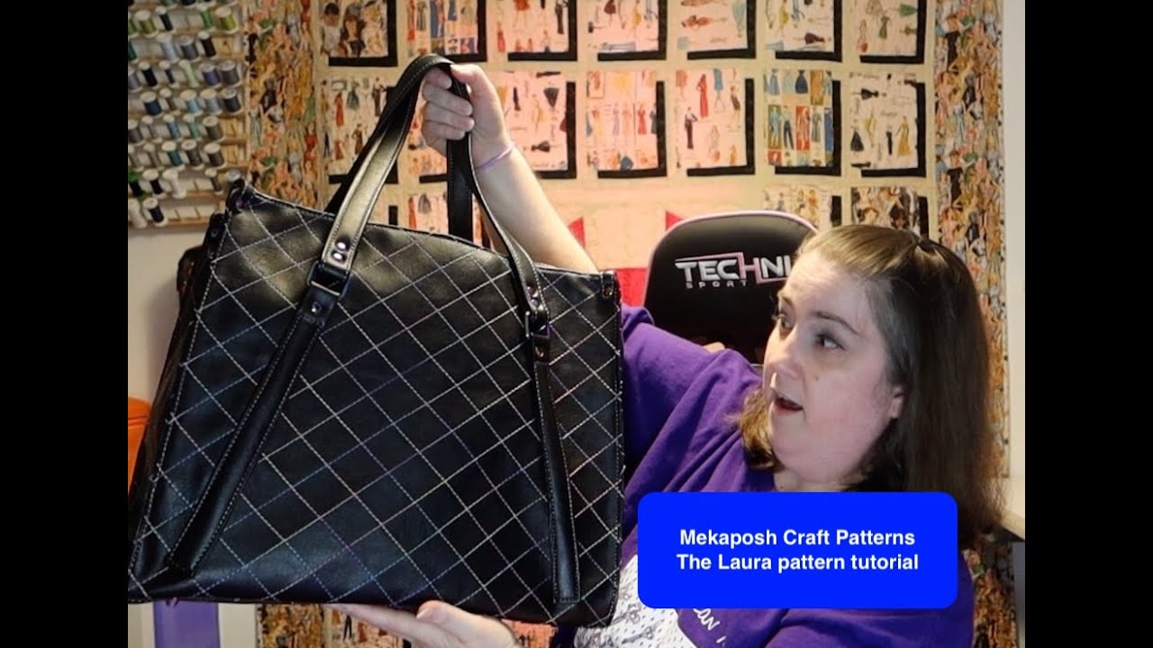 Mekaposh Craft Patterns The Laura video tutorial