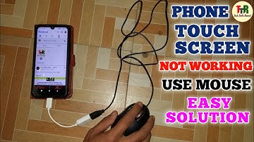 Phone Touch Problem Solved Using Mouse - In Hindi - TTR