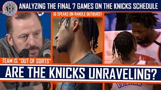 Are the Knicks Unraveling? | Randle Explodes | IQ Responds | Knicks on three-game losing streak