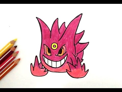 Dessin Mega Ectoplasma Bebe Pokemon Youtube