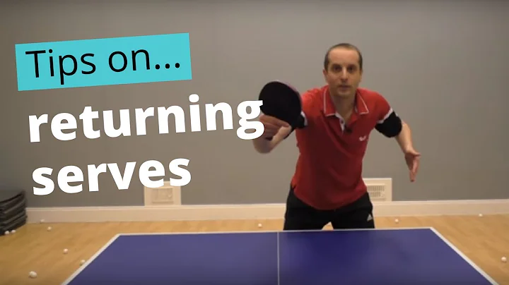 A simplified approach to returning serves