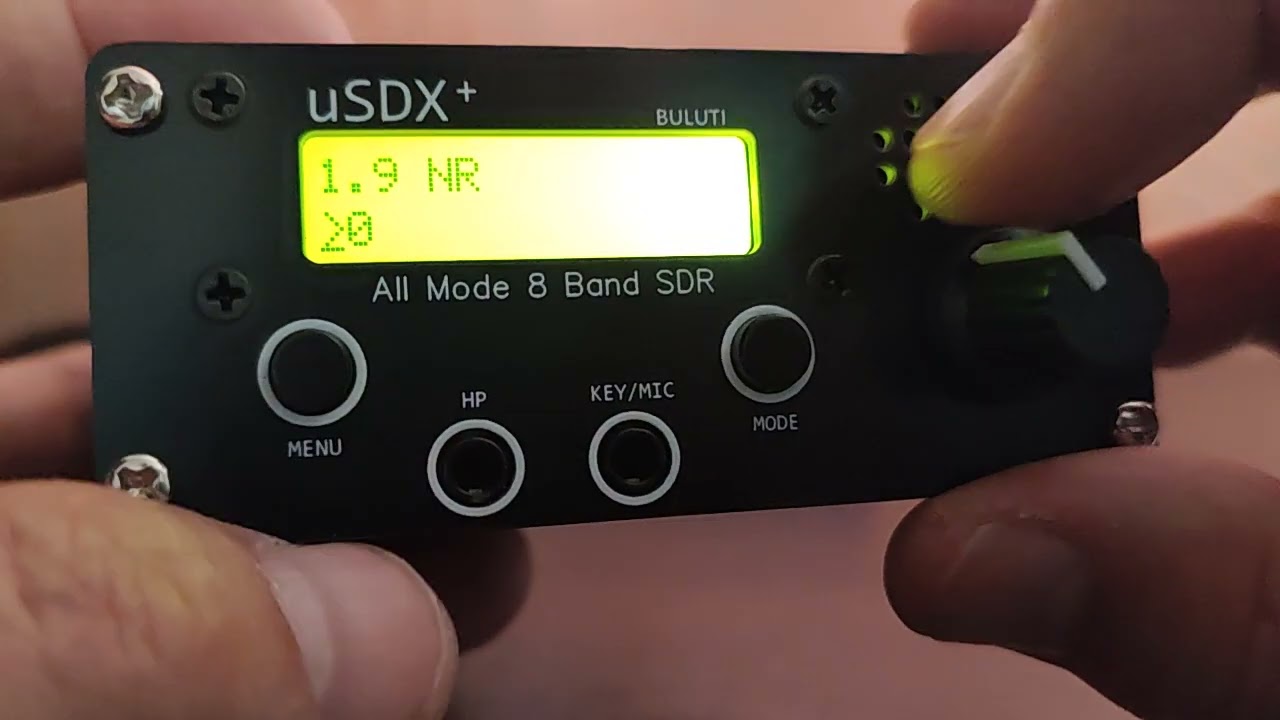 Обзор меню трансивера uSDR uSDX+ v2. Некоторые рекомендации по настройке.