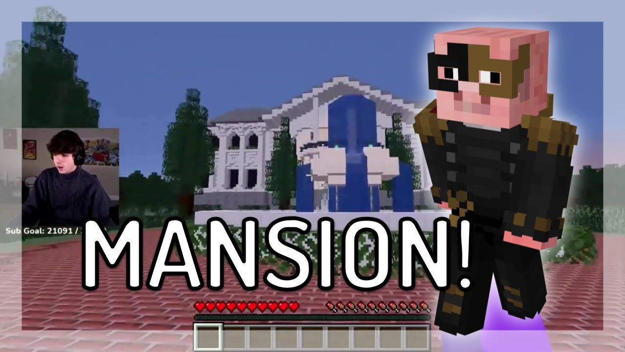 Technoblade TOURS Ranboo's NEW HOUSE on the Dream SMP 