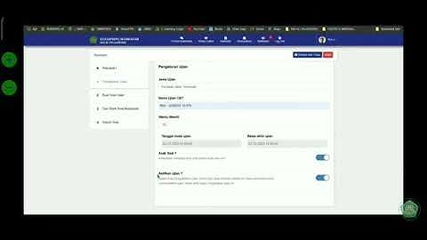 Cara Upload Soal PAS di E-learning Madrasah