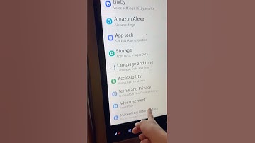 Entering Secret Menu on Samsung Family Hub Smart Refrigerator