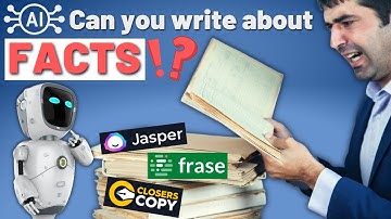 AI Writing Tools Biggest Challenge: Write Factual Content!