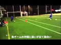【成立ゼブラ/フットボールクラブ】2015年3月4日赤羽スクール5、6年生クラス/トレーニング『ドリブルリレー2』