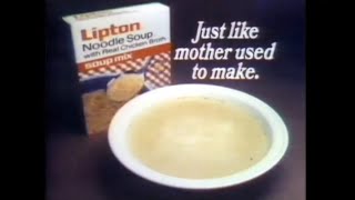Lipton Noodle Soup Commercial (1975)