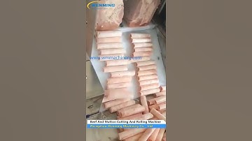 Beef And Mutton Cutting And Rolling Machine #Lamb Meat Slicer Machine