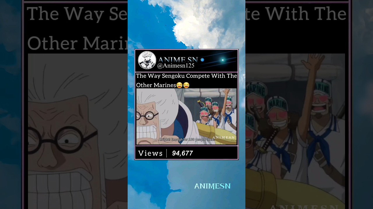 Sengoku Being Funny😂 