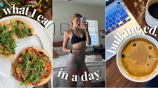WHAT I EAT IN A DAY ON A LEAN BULK │ my first youtube video!! by Reese Madeleine 165 views 4 months ago 9 minutes, 52 seconds