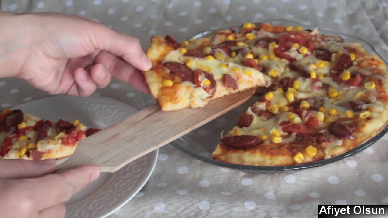 Tavada Pizza Tarifi YouTube