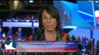 Dawn Terrill of Vermont GOP talks about activities in Cleveland