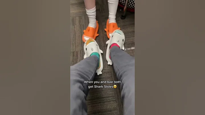 Step into comfort with Cartoon Shark Slippers! 🦈 Perfect for everyone. #ComfyFeet #SharkStyle