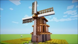 Minecraft Como Construir Um Moinho De Vento