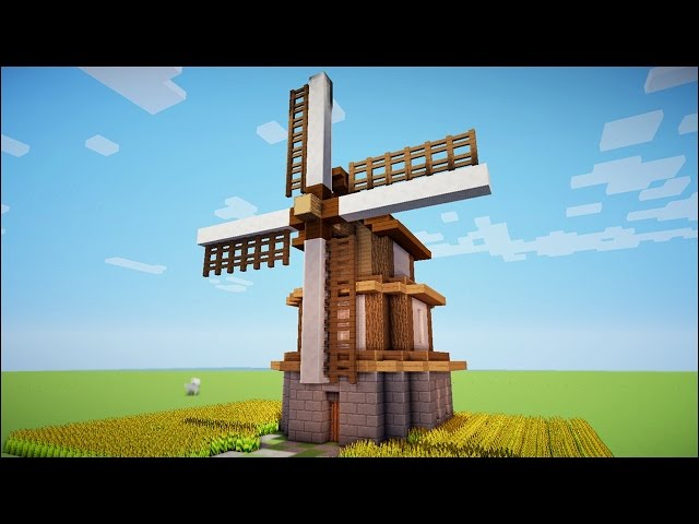 Minecraft: Como Construir um Moinho de Vento 