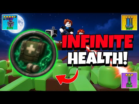 Zombie Rush Survival Roblox Medic Class is so OP