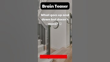 Crazy Riddle Alert: What Goes Up and Down but Never Moves? 😮🎢 Can You Crack It? #Shorts #viral